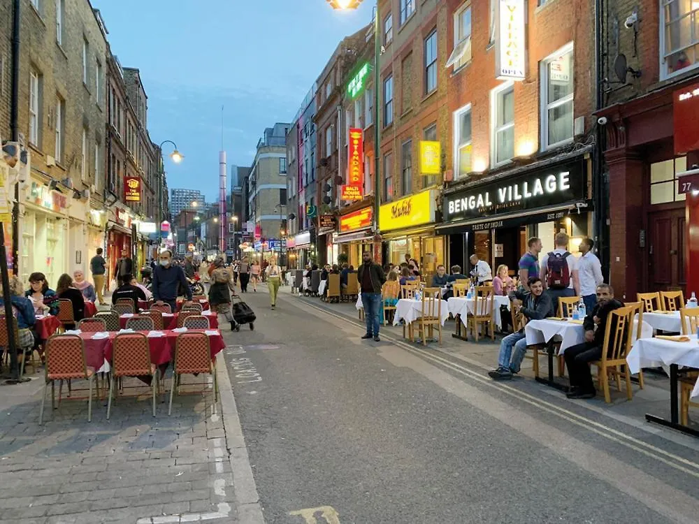 Lv1 Central-Zone1-Shoreditch-Bricklane-Liverpoolstreet Londyn Apartament
